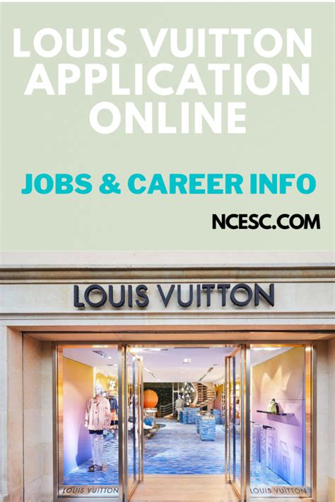 louis vuitton careers remote|louis vuitton hiring website.